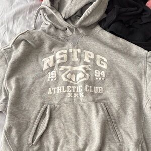 Nasty pig grey Athletic Club Men's Hoodie medium